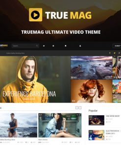True Mag – WordPress Theme for Video and Magazine