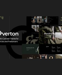 Overton – Creative Theme for Agencies and Freelancers