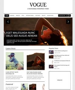 MyThemeShop Vogue WordPress Theme