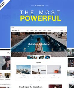 CheerUp Blog / Magazine – WordPress Blog Theme