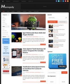 MyThemeShop Monopoly WordPress Theme
