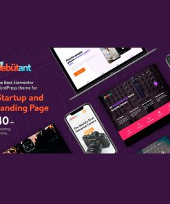 Debutant – Elementor Landing Page WP theme