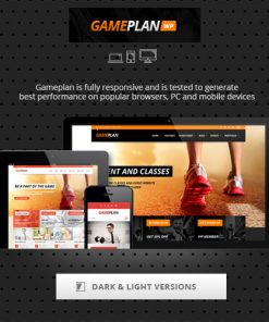 Gameplan – Event and Gym Fitness WordPress Theme