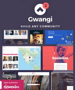 Gwangi – PRO Multi-Purpose Membership, Social Network & BuddyPress Community Theme