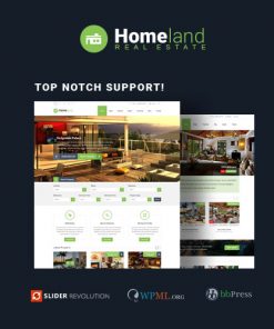 Homeland – Responsive Real Estate Theme for WordPress