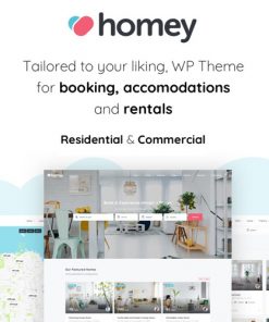 Homey – Booking and Rentals WordPress Theme