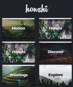 Honshi – WordPress Simple Portfolio Theme