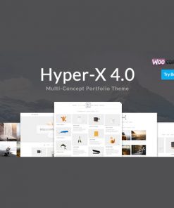 HyperX – Responsive WordPress Portfolio Theme