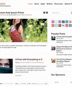 MyThemeShop Pureview WordPress Theme