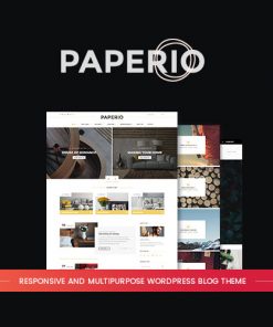Paperio – Responsive and Multipurpose WordPress Blog Theme