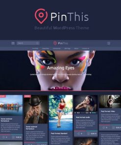 PinThis – Pinterest Style WordPress Theme