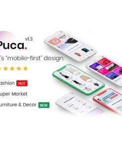 Puca – Optimized Mobile WooCommerce Theme