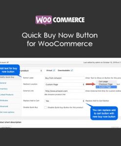 Quick Buy Now Button for WooCommerce