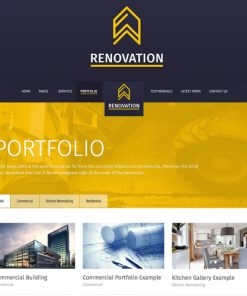Renovation – Construction Company Theme