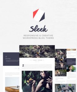 Sleek | Responsive & Creative WordPress Blog Theme