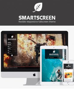 SmartScreen fullscreen responsive WordPress theme