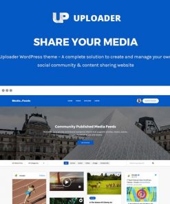 Uploader – Advanced Media Sharing Theme