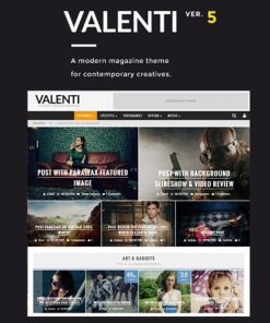 Valenti – WordPress HD Review Magazine News Theme