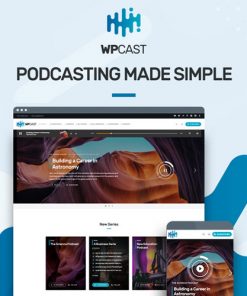 Wpcast – Audio Podcast WordPress Theme