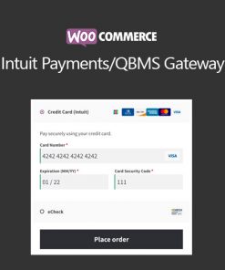 WooCommerce Intuit Payments/QBMS Gateway