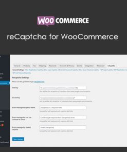 reCaptcha for WooCommerce