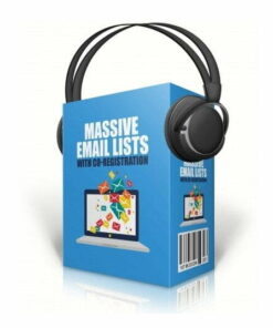 Massive Email Lists with Co Registration – Audio Course with Resell Rights