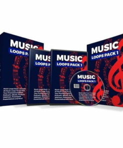 25 Royalty-Free Music Loops Pack 1 – with Resell Rights