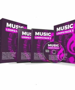 25 Royalty-Free Music Loops Pack 3 – with Resell Rights