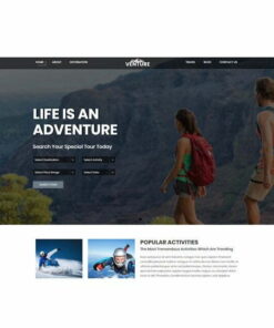 Adventure – HTML Template
