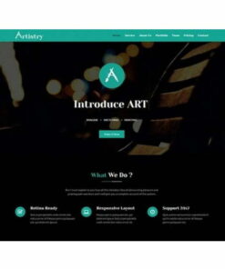 Artistry – HTML Template