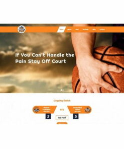 Basketball – HTML Template