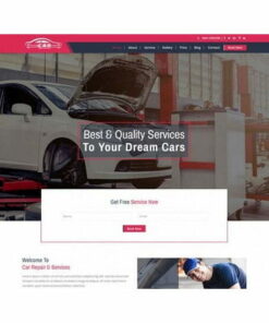 Car Repair – HTML Template