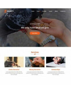 Charity – HTML Template