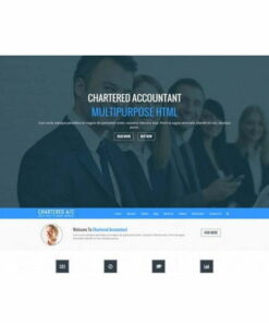 Chartered Accountant – HTML Template