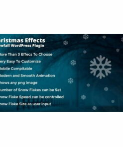 Snowfall Christmas Effects – WordPress Plugin