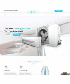 Cooling Service – HTML Template