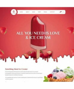 Icecream – HTML Template