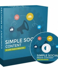 Simple Social Media Content – Video Course with Resell Rights