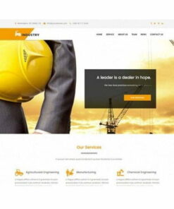 Industrial – HTML Template