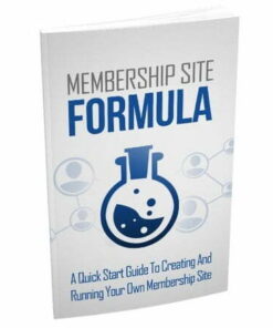 Membership Site Formula – eBook with Resell Rights