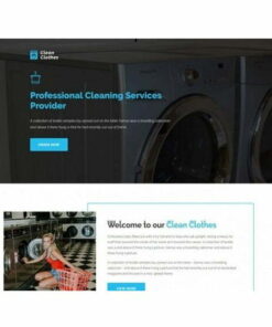 Laundry Services – HTML Template