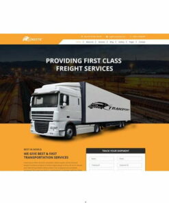 Logistic Website – HTML Template