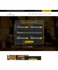 Luxury Wine – HTML Template