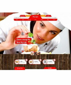 My Cafe Website – HTML Template