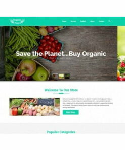 Organic Food – HTML Template