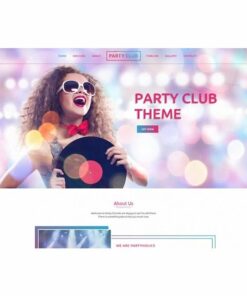 Party Club – HTML Template