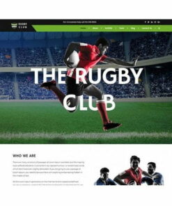 Rugby Club – HTML Template
