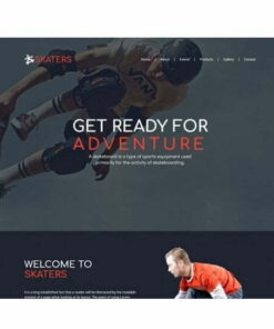 Skateboard – HTML Template