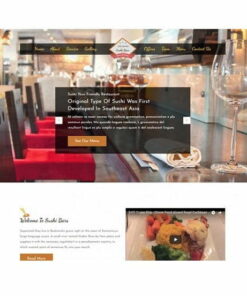 Sushi Bar – HTML Template