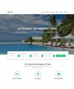 Tours and Travel – HTML Template